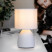 Rivoli Nadine 7042-502 Table Lamp 1 * E14 40W ceramic white with lampshade