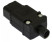 CON-IEC320C19 Разъем IEC 60320 C19 220В 16A на кабель, контакты на винтах (плоские контакты внутри разъема), прямой