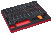 Fit&Go Set of screwdrivers and L-shaped hexagons in a bed, 29 pcs
