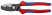 Кабелерез с двойными режущими кромками, рез: кабель Ø 20 мм (70 мм², AWG 2/0), L-200 мм, чёрный, 2-компонентные рукоятки, с держателем для торгового о