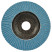 Круг лепестковый КЛТ 348 D125/40 цирконий 10/200 СИНИЙ