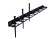Garden curb 1000 mm height 45 mm black 1 piece