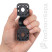 Fasteners for shading and facade mesh 20 pcs color black