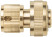 Соединитель, латунь 3/4"
