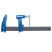 F-shaped clamp with steel T-handle 1000 x 120 mm