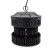 LED Bell Pendant Lamp Mosvolt smd H-black 100w 220v