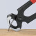 Pliers-hammer end carpentry, provol. cf. Ø 2.2 mm, 60 HRC / 25.5 mm, L-210 mm, black, 1-k handles