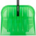 Snow shovel, polycarbonate, aluminum handle, average 460x400x1380 mm