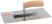 Stainless steel trowel, wooden handle, 270 x 130 mm