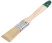 Flute brush "Hard", natural light bristles, wooden handle 1" (25 mm)