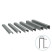 Fabric upholstery staples type 80 (14 mm, 21GA, 380, A ,11200 pcs/pack)