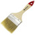 Flat brush "Standard", 75 x 12mm, in/in 39mm, natural.bristles, Cheglok (12/360)
