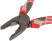 Плоскогубцы комбинированные "Эталон", CrV сталь, ребра жесткости на губках, тефлоновое покрытие, 3К прорезиненные ручки 180 мм