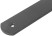 Corner bracket reinforced black 350x250 mm