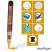 Маркер меловой MunHwa "Black Board Marker" оранжевый, 3мм, водная основа