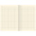 Записная книжка А5 80 л., кожзам, Berlingo "Radiance", черный срез, желтый/розовый градиент