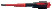 Insulated screwdriver with ERGO handle for Phillips PH1x80 mm screws