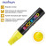 Chalk marker MunHwa "Black Board Jumbo" yellow, 15mm, water base