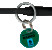 Key for scaffolding with ratchet with metal. mounting ring, 15 - 17 mm