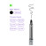 Berlingo "Precision" capillary pen set black, 6 pcs., 0,2/0,25/0,3/0,35/0,45/0,5 mm, European suspension