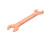 Double-sided horn wrench 27x30 mm copper plating SITOMO (7811-0041)