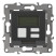 12-4111-12 ERA Thermostat universal 230V-Imah16A, IP20, Era 12, graphite