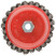 Cup plate, nut M14, steel twisted wire 125 mm