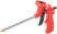 Mounting foam gun, plastic housing