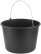 Plastic construction bucket for mixing 20 l mortar