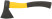 Axe forged reinforced steel, reinforced fiberglass handle 600 gr. 46206