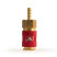 Fitting professional mom Christmas tree d.6mm F, brass, 25 pcs
