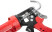 Sealant gun 225 mm semi-hull reinforced, aluminum alloy body, Profi