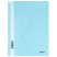 The folder is a plastic folder. Berlingo, A4, 180 microns, aquamarine with transparent top