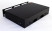 FO-19V-2U-6xSLT-W130H30-48UN-BK Universal optical box 19" extendable, with shelf, from 8 to 48 ports (SC, duplex LC, ST, FC), with splice plate, without pigtails and pass-through adapters, 2U, black