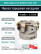 40 mm end milling cutter, 16 mm fit, 4 teeth EMR 40X4 016 RDKW 1003 ISO (with coolant) for ISO plate