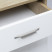 Handle meb. bracket alum. STELLS 512/597 brushed chrome, AKS