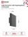 Outdoor LED Lamp DBU HALO-S1530BL 15W 3000K IP54 150x50mm Square Black IN HOME