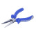 160 mm thin-nosed pliers, holder MASTAK 030-10160H
