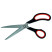 Household scissors, ABS rubberized handle, 250mm, Tahoshy (50/200)