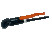 Pipe wrench with S-jaws for pipes up to 2", 530 mm
