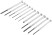 Watch screwdrivers 11 pcs.