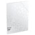 Berlingo "DoubleWhite" A4 elastic band folder, 600 microns, white