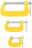 Clamps type "G", set of 3 pcs. 1", 2", 3"