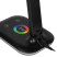 Настольный светильник ЭРА NLED-502-11W-BK светодиодный с RGB ночником черный