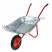 Wheelbarrow 85L Garden MI (red) with wheel 3.25 D16/12