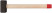 Forged sledgehammer assembly, wooden handle 5 kg