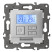 14-4111-03 ERA Thermostat universal 230V-Imah16A, IP20, Era Elegance, aluminum