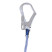 Double adjustable rope sling with shock absorber AKN31