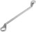 Ключ накидной "Хард", хромированное покрытие 24х27 мм