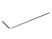 Hexagon L-shaped key with ball H1.5, length 62mm JTC